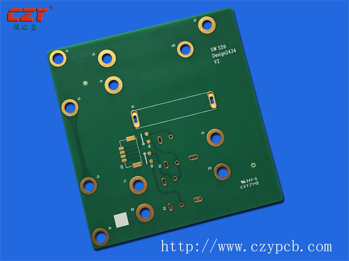 新能源充电桩埋铜铜基板